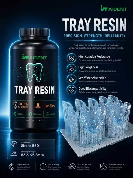 Aident Dental Tray Resin obtém com sucesso a certificação CE, avançando globa...
